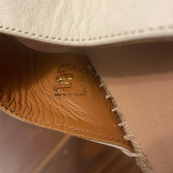 Rag and Bone Hera Espadrille Wedge Sandal size 38.5 - Picture 8 of 8